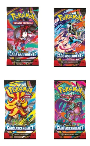 Pokémon Box 36 Boosters Caos Ascendente M Greninja | Frete grátis