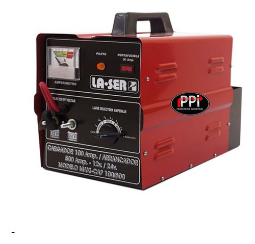 Cargador Arrancador Laser Maxicap 100 / 500 12v 24v  Moron