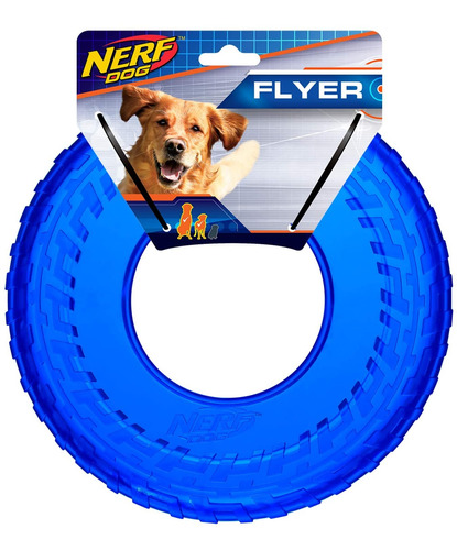 Folleto Sobre Neumáticos Tpr Translúcido Nerf Dog De 10 PuLG