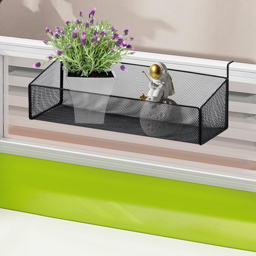 Estante Junto A La Cama, Cesta De Grande Negro