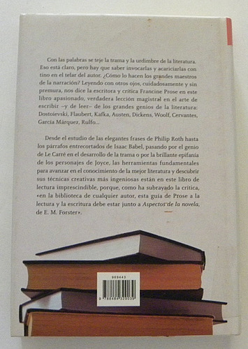 Cómo Lee Un Buen Escritor - Francine Prose (Usado)