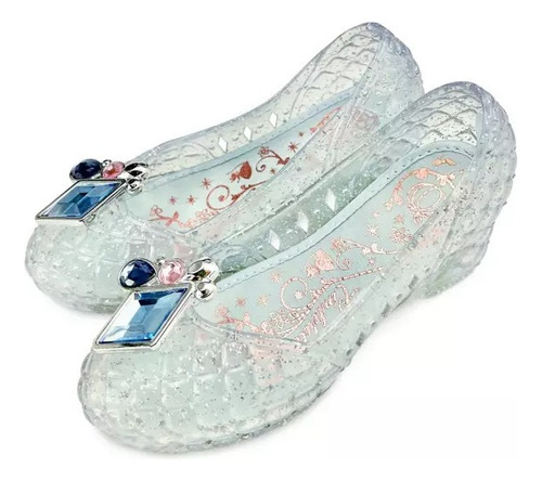 Sapato Cinderela Com Luzes Princesa Disney Tam: 22 Br