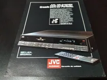 Comprar (pb365) Publicidad Clipping Videograbadora Jvc * 1989
