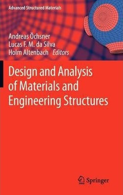 Libro Design And Analysis Of Materials And Engineering St...