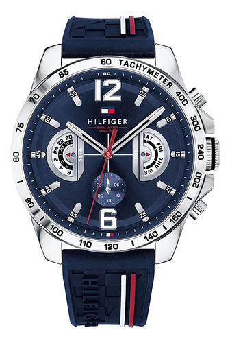 Reloj Tommy Hilfiger 1791476 Blue Rubber para hombre