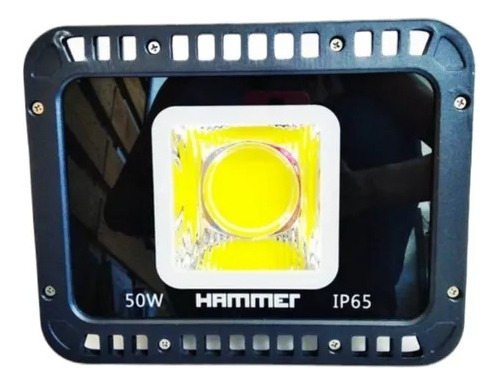 Reflector Led  Tg09 50w 100lum/w  6500k Color Gris Hammer