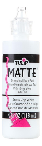 Pintura Para Tela Dimensional Tulip 118ml Blanco Mate