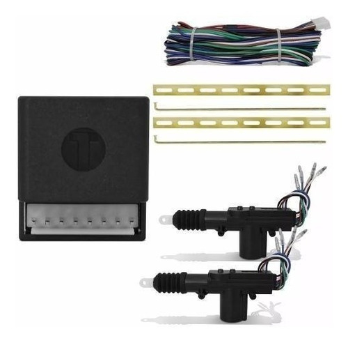 Kit Trava Eletrica Universal 2 Portas Dupla Serventia Carro