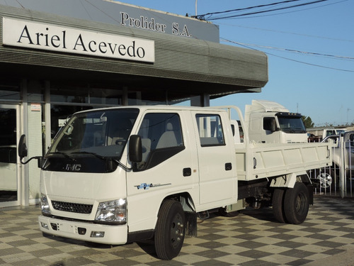 Imagen 4 de 7 de Jmc Nkr Doble Rueda Doble Cabina Con Volcadora .