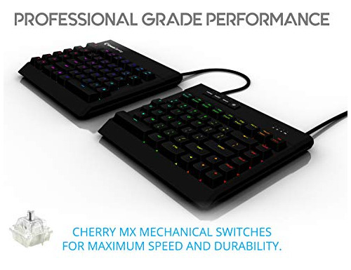 Teclado Mecánico Dividido Kinesis Gaming Freestyle Edge Rgb