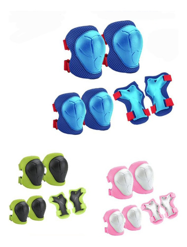 Kit De Proteccion Set Patines Bicicleta Niños Niñas