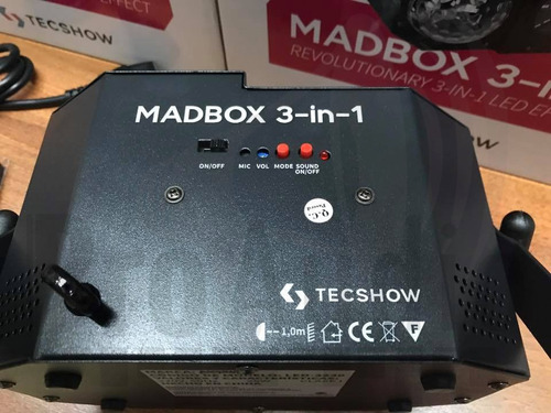 Efecto De Led Y Láser Tecshow Madbox 3 En 1 Luces Led Dj