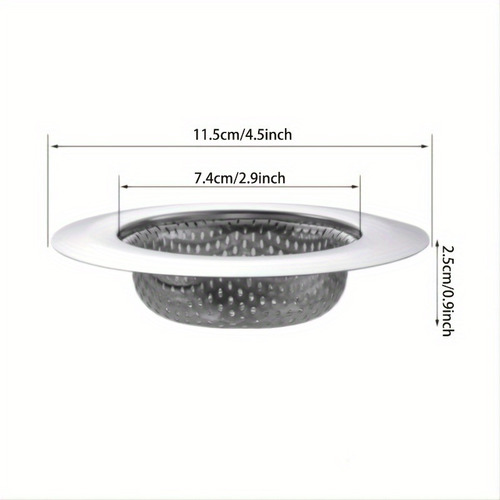 2 Pcs Coladera Tarja Filtro Fregadero 11 Cm Para Cocina