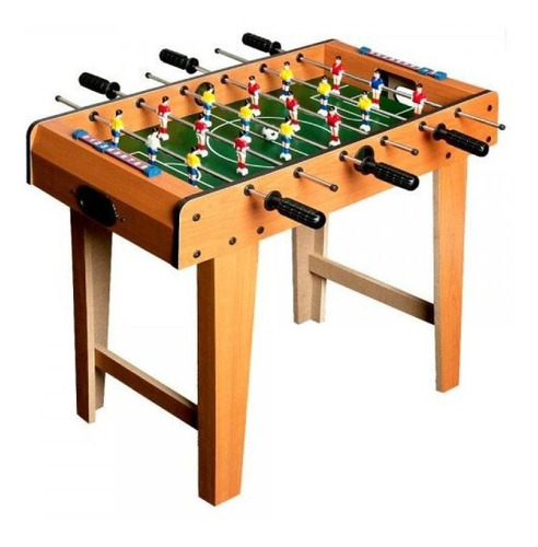 Mini Metegol De Madera Juego De Mesa Futbol Niños Tablero