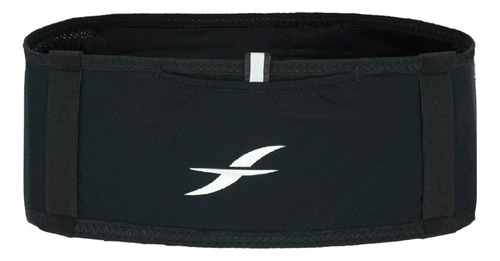 Cangurera Fitletic Running Waist Bag 360 Plus Belt Color Negro L Diseño De La Tela Lisa