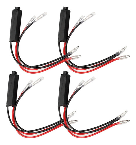 Esupport - 4 Intermitentes Led Universales De 12 V Para Moto