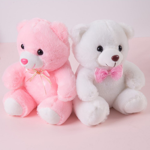 Muñeca De Peluche Con Forma De Oso, Led, Colorida, Nocturna,