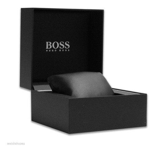 Relógio Hugo Boss Masculino Couro Cronógraph-1513178 Origina