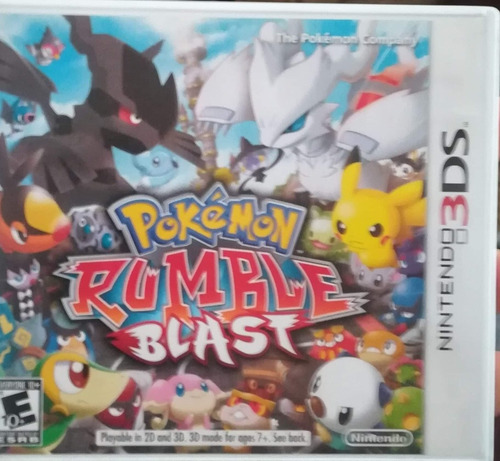 Pokémon Rumble Blast, Nintendo 3ds, Usado En Buen Estado