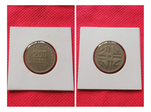 Moneda 5 Puntos, 200 Pesos 1995.