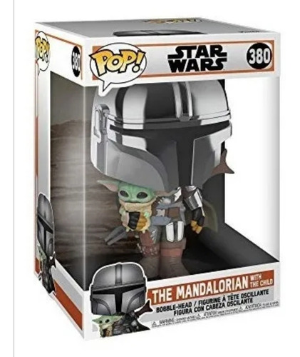 Funko Pop The Mandalorian With The Child Star Wars #380.