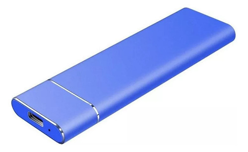 Memória de disco rígido externo portátil 2tb Ssd 2tb B Cor azul