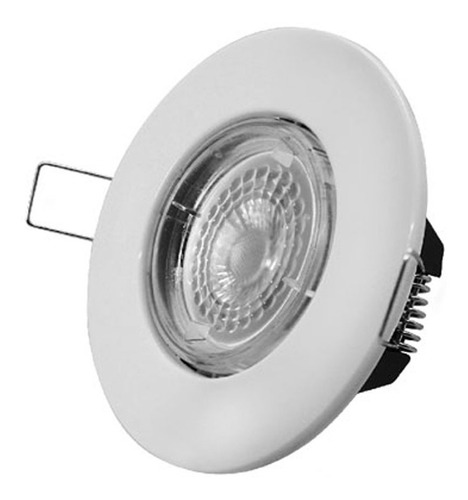 Spot Embutir Movil Pvc Para Dicroica Led 