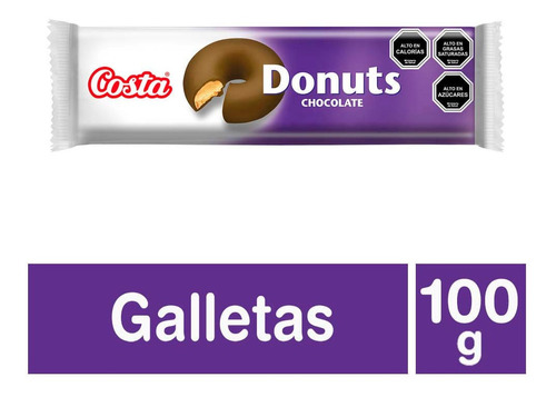 Galletas Costa Donuts Chocolate Leche 100 G