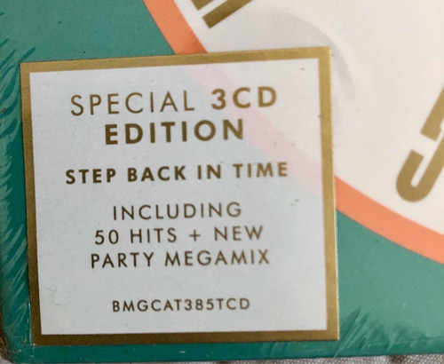 Kylie Minogue Step Back In Time 3 Cds Hits Megamix Remix Dj