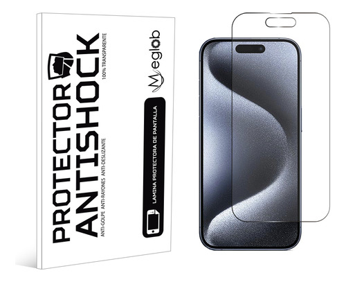 Protector De Pantalla Antishock Para Apple iPhone 15 Pro
