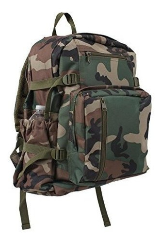 Morral - Rothco Woodland Camo Backpack