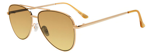 Lentes De Sol Steve Madden Outlook X17092 Color Dorado