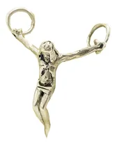 Comprar Dije Medalla  Cruz Cruces Plata 925 Cristo Para Hombre Mujer