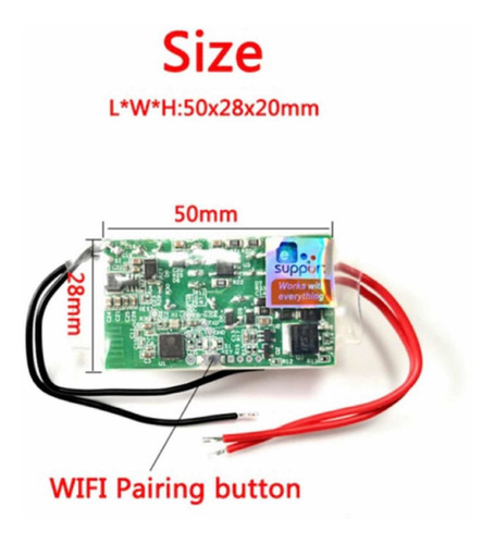 Imagem 6 de 8 de Interruptor Sem Neutro Wi-fi Bivolt Ewelink Alexa Automação