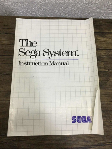 Manual Sega Master System Original