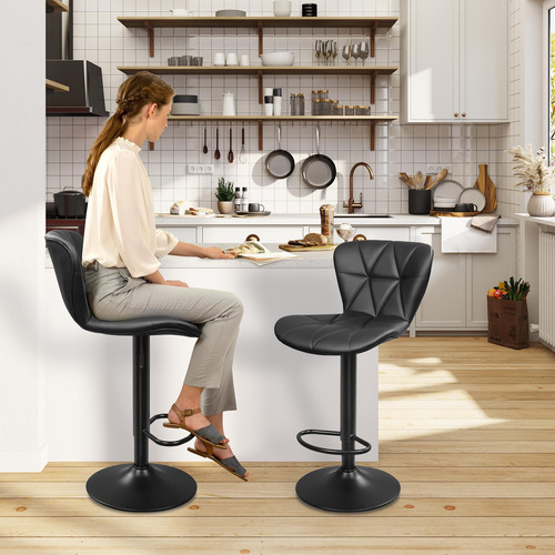 Ergoseat Juego De 2 Taburetes De Bar Sillas De Bar