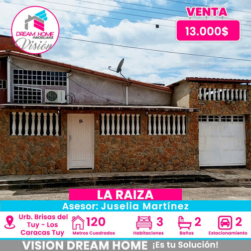 En Venta Casa Remodelada En Brisas Del Tuy - Los Caracas Tuy - Vía La Raiza -edo. Miranda.