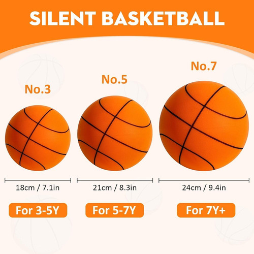 Regate Silencioso Para Baloncesto En Interiores, Modelo 2025