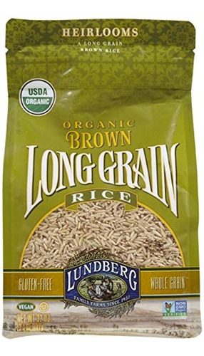 Arroz Integral De Grano Largo Orgánico 32 Oz