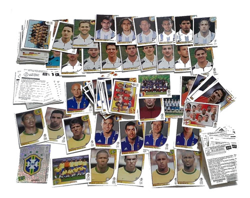 Lote 177 Figuritas Panini Mundial Futbol Korea Japon 2002