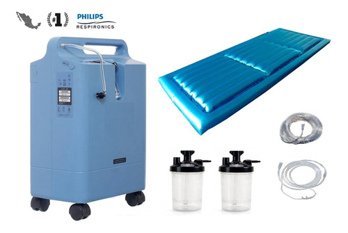 Imagen 1 de 5 de Concentrador Oxígeno 5l Philips Respironics +colchon Agua