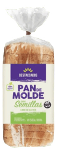 Pan De Molde Destaccados Con Semillas Sin Tacc 500g