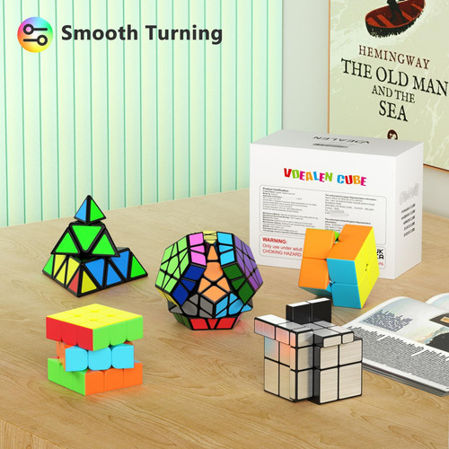 Juego De Cubos De Velocidad 2x2, 3x3 Y Pirámide Color De La Estructura