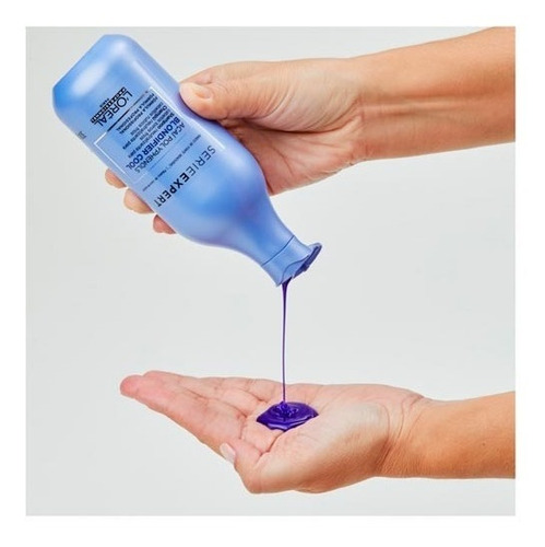 Imagen 3 de 5 de Shampoo Neutralizador + Mascarilla Loreal Blondifier