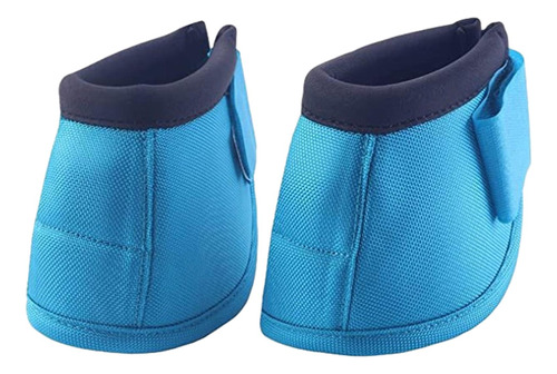 Botas De Campana Para Caballo Protector Cómodo Color Azul M