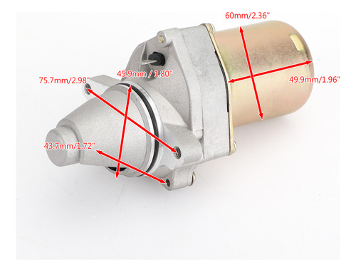 Acionador De Partida Para Suzuki Atv Lt80 Quadsport 82cc 87-