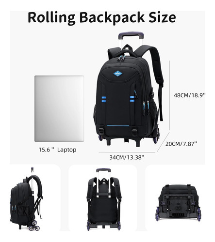 Mochila Con Ruedas Para Niños Mochila De Escuela Primaria Co
