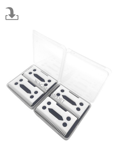 Kit Wahl de 4 cuchillas, modelos (inmediato), color blanco 110 220