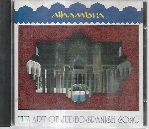 Alhambra Album The Art Of Judeo Soanish Song Cd Importado