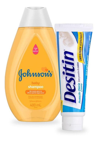 Creme Assaduras Desitin 113g + Shampoo Baby Regular 400ml